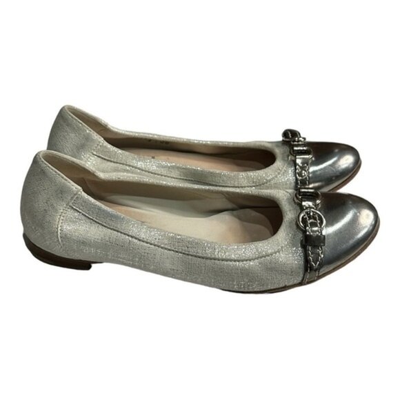 AGL Attilio Giusti Leombruni Vero Cuoio Ballet Flats Size 36 - Picture 1 of 7